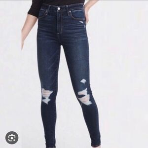 Abercrombie & Fitch Simone super high rise skinny size 29/8s